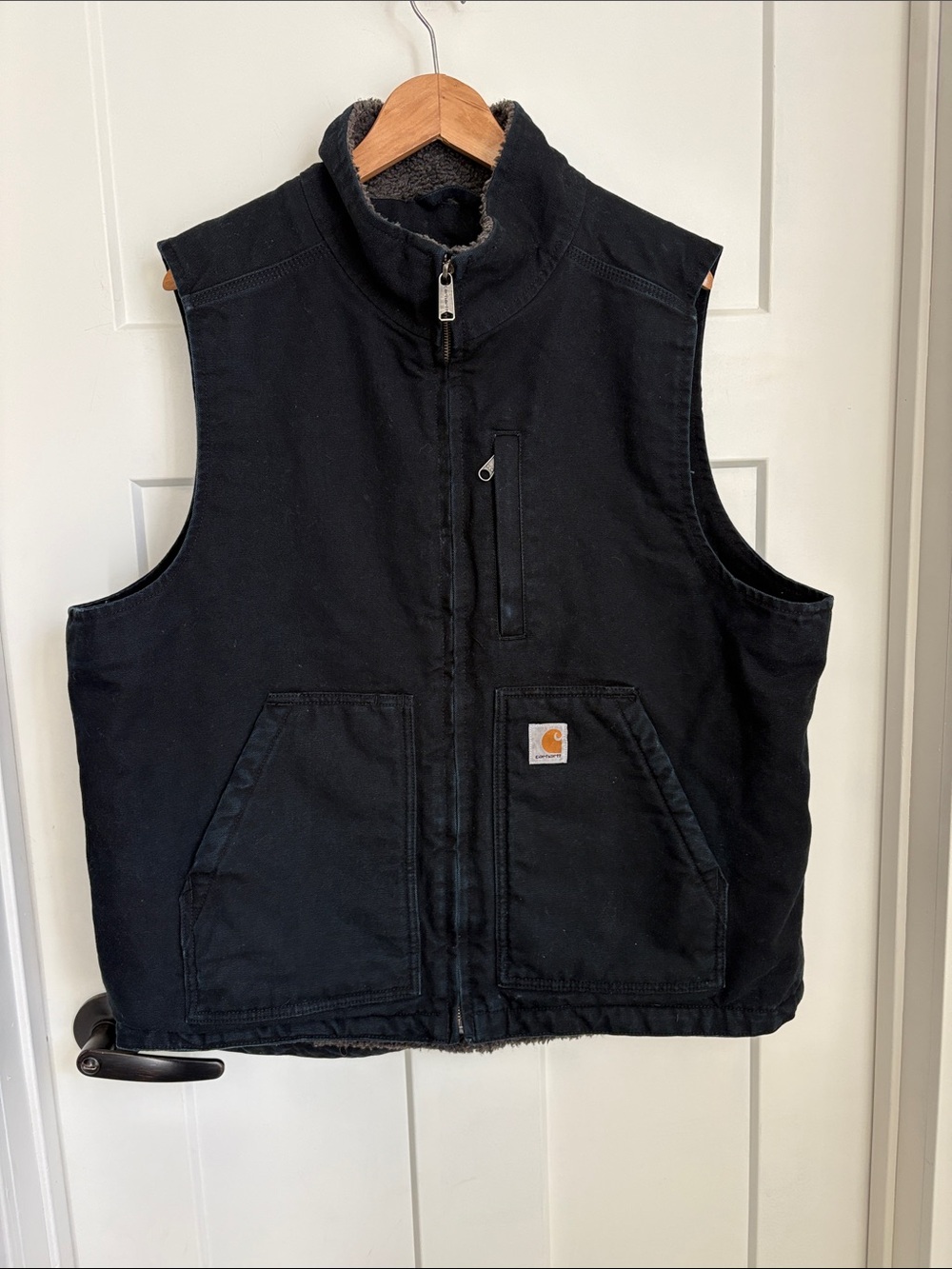 Carhartt Black Workwear Insulated Vest